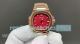 GR Factory Replica Patek Philippe Nautilus 32mm Bergen Sunrise Dial Rose Gold Quartz Watch (6)_th.jpg